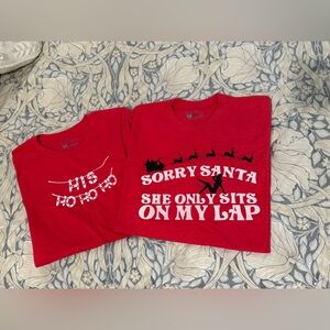 Hubs & Hers Holiday T-Shirt Duo